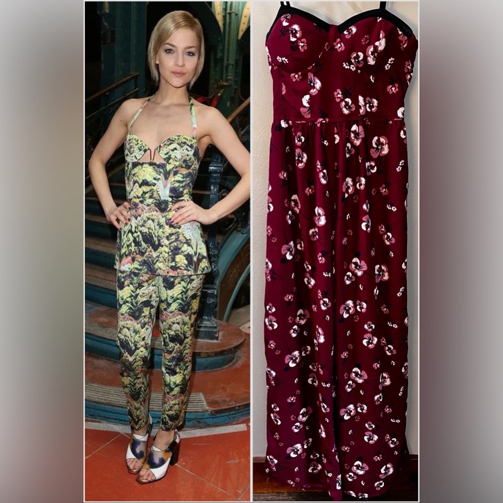 Band of Gypsies Multicolor Floral Jumpsuit